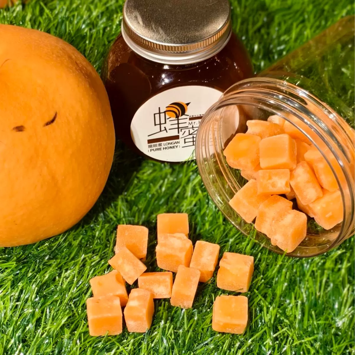 《棗金屋》蜂梨糖 130g/包