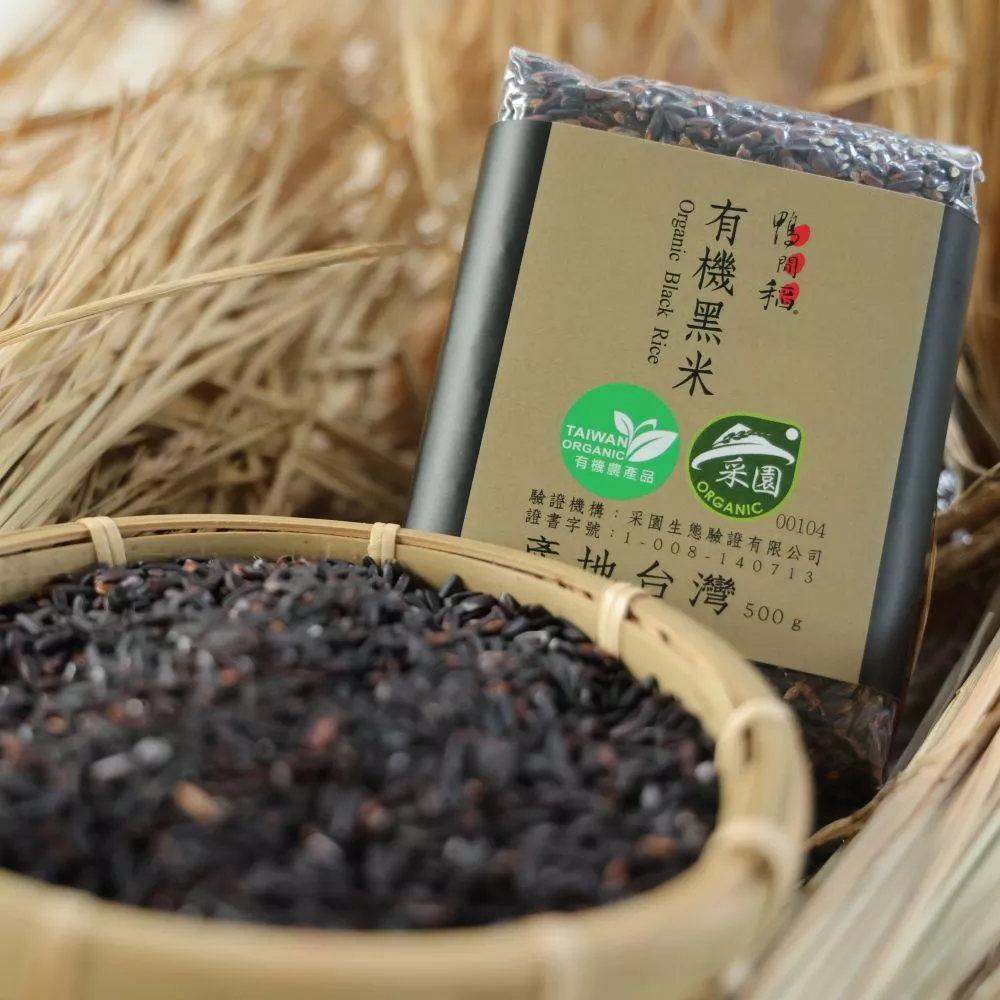 《禾掌屋》鴨間稻 — 有機黑米 500g/包