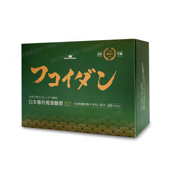 《鼎欣生技》康心日本褐藻糖膠60粒