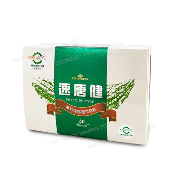 《鼎欣生技》康心速唐健複方(苦瓜胜肽)60粒