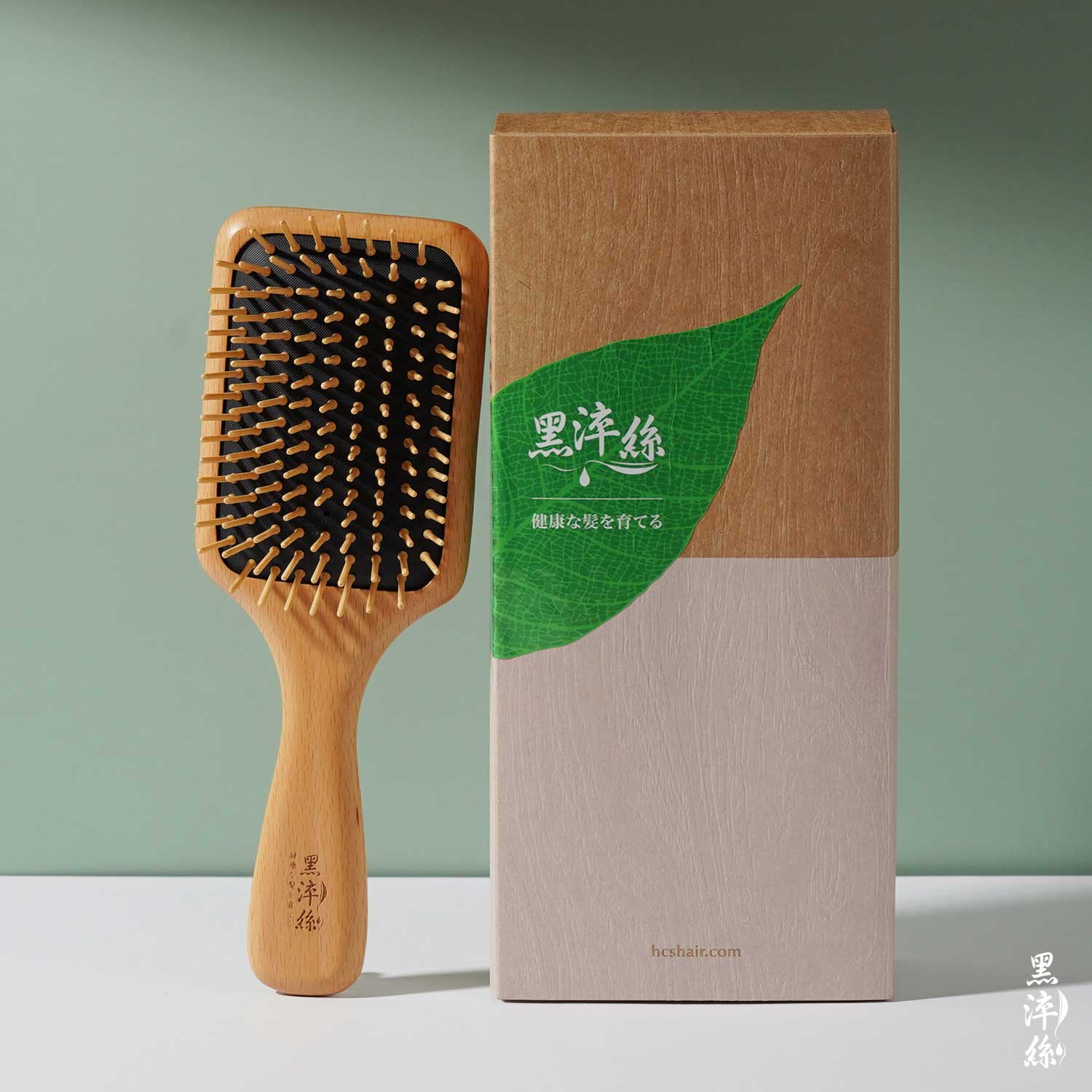 黑淬絲│氣墊按摩木梳(經典款)