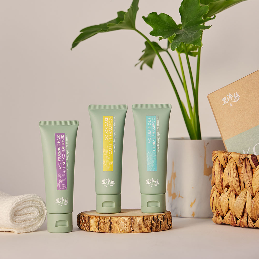 【一件免運】黑淬絲｜洗護禮盒50mlx3瓶(護色豐盈/護色淨化(效期2026.11.21)/淨化豐盈(效期2026.11.22)