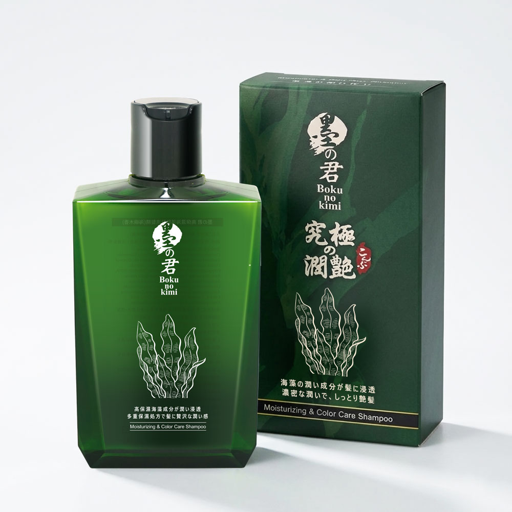 墨之君｜水潤海藻胜肽洗髮精(海嶼木香)320ml/瓶,胜肽,蓬鬆,養髮洗髮精,保濕,護色