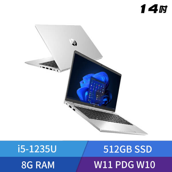 HP ProBook 440 G9 -6G6J7PA 14吋 輕薄商用筆電 (i5-1235U) - 商務銀