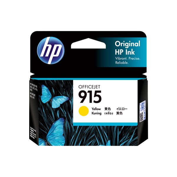 HP 915 黃色原廠墨水匣(3YM17AA)