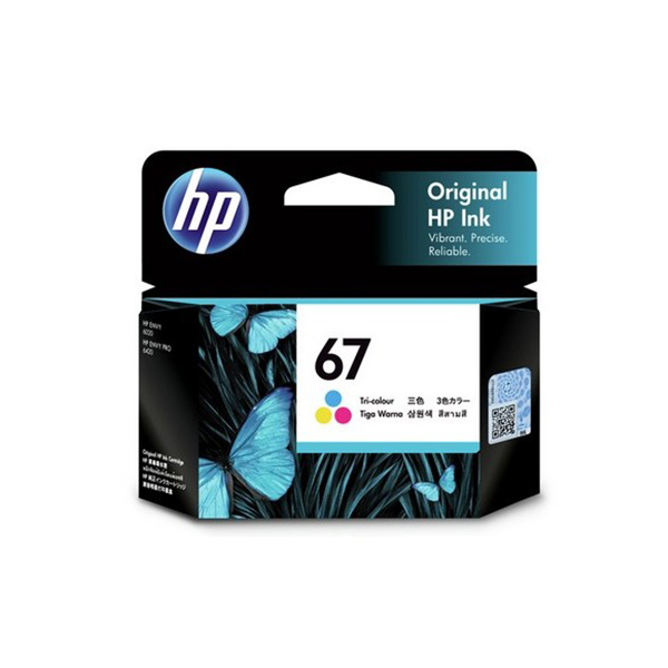 HP 67 彩色原廠墨水匣 (3YM55AA)