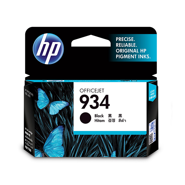 HP 934黑色原廠墨水匣(C2P19AA)