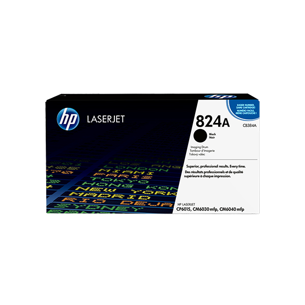 HP 824A LaserJet 黑色影像感光滾筒(CB384A)