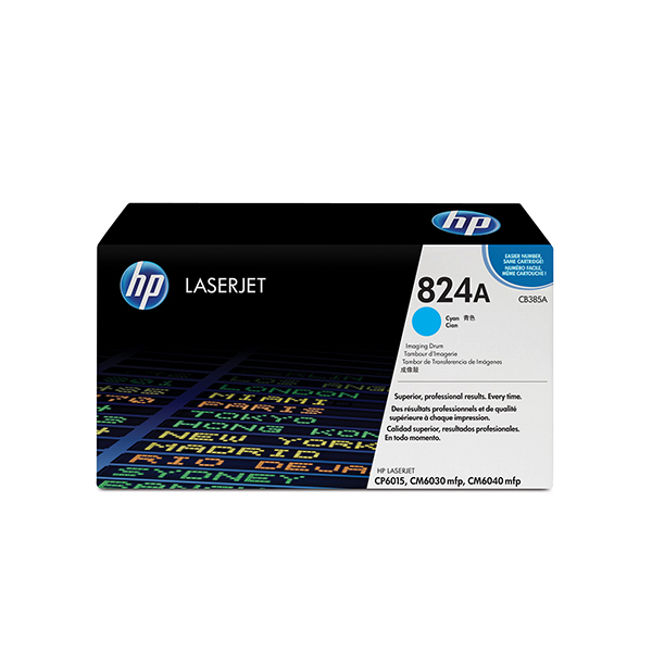 HP 824A LaserJet 青色影像感光滾筒(CB385A)