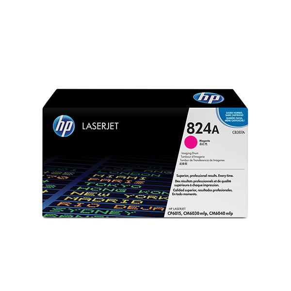 HP 824A LaserJet 洋紅色影像感光滾筒(CB387A)