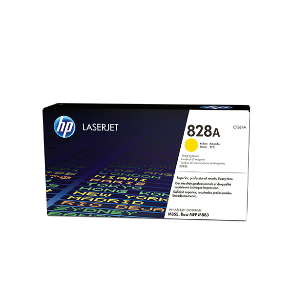 HP 828A LaserJet 黃色原廠影像感光滾筒 (CF364A)