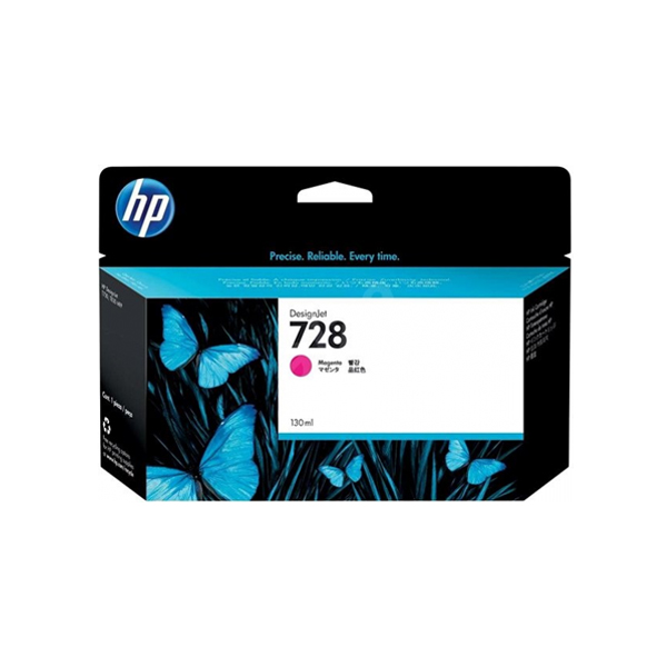 HP 728 洋紅色原廠墨水匣 (F9J66A)