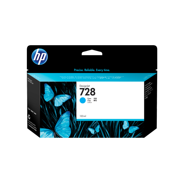 HP 728 青色原廠墨水匣 (F9J67A)