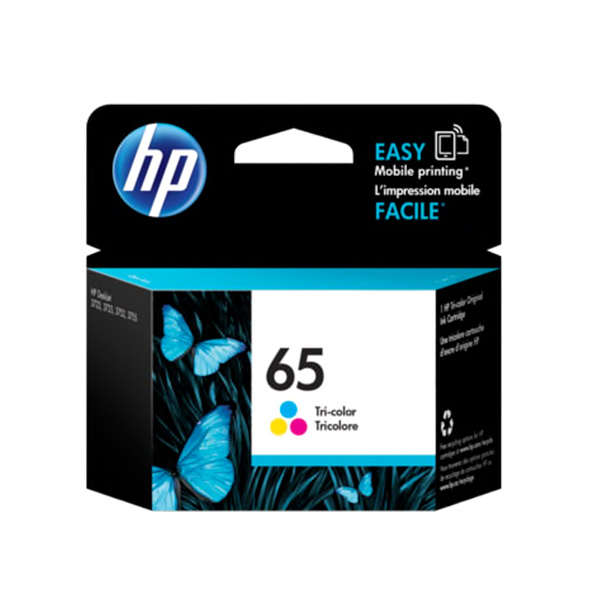 HP 65 三色原廠墨水匣(N9K01AA)