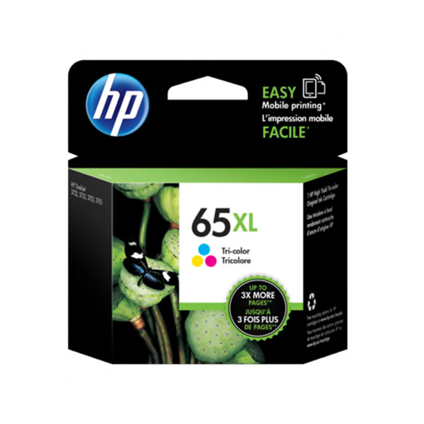 HP 65 XL 三色原廠墨水匣(N9K03AA)