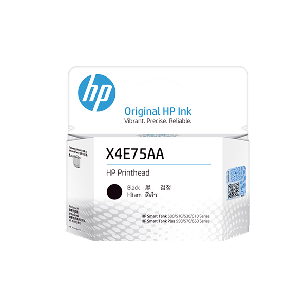 HP Smark Tank GT 黑色更換列印噴頭 (X4E75AA)