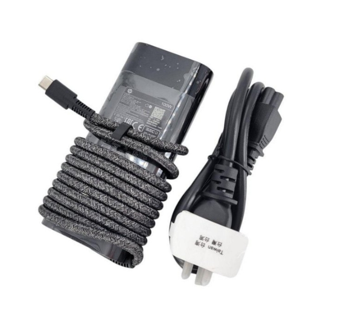 HP 惠普100W-TYPE-C 平輸款便攜型 變壓器 電源線 (適用HP部分電腦)