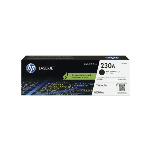 HP 230A LaserJet 黑色原廠碳粉匣(W2300A)