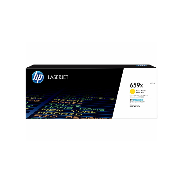 HP 659X LaserJet 黃色原廠高印量碳粉匣(W2012X)