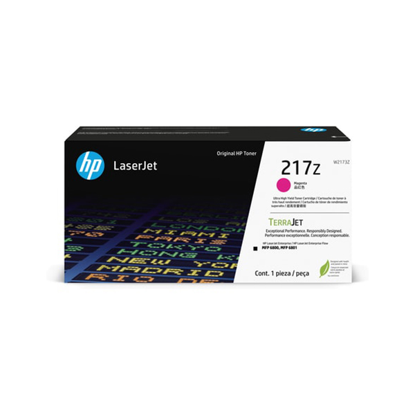 HP 217Z  LaserJet  洋紅色原廠碳粉匣Ultra印量(W2173Z)
