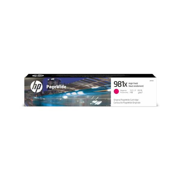 HP 981X 紅色墨水匣(L0R10A)