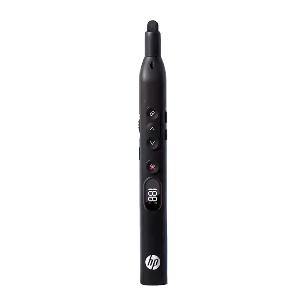 HP 惠普 SS251 多功能 無線觸控 伸縮簡報筆 (綠光充電版）黑