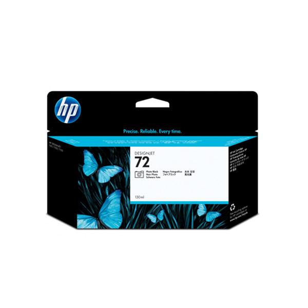 HP 72B 亮黑色原廠墨水匣 (3WX07A)