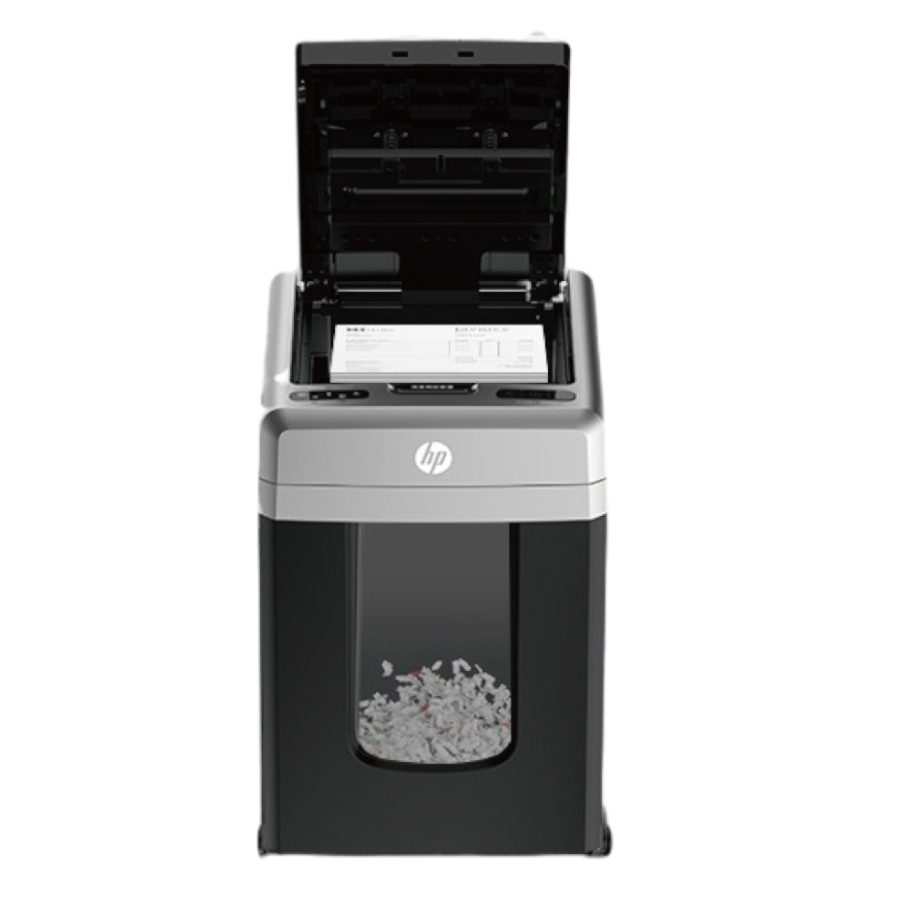 HP 惠普  31L 全自動300張段狀P4等級碎紙機 (HB300CC) 銀黑色