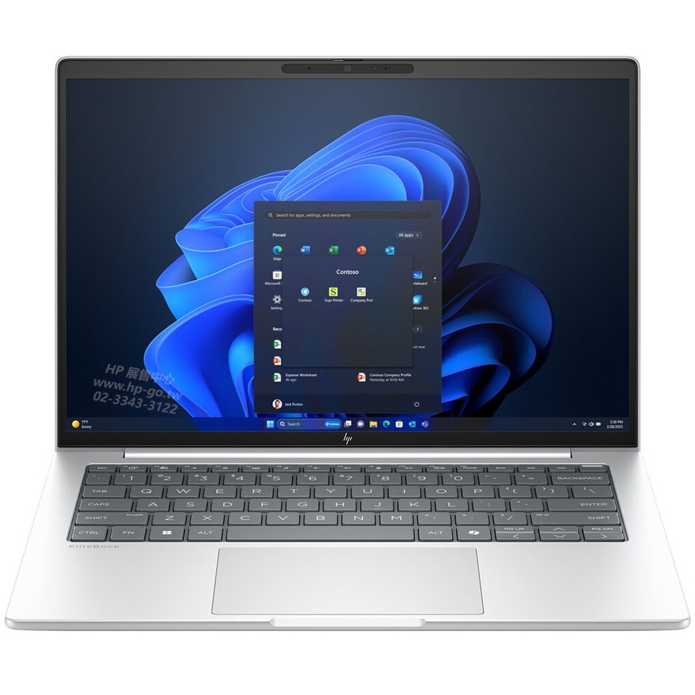 HP 惠普 EliteBook 8 G2i 14 Next Gen AI 14吋2.5K 120Hz商用筆電(U7 365 vPro/升至64G/1T SSD/DJ2J8PT)