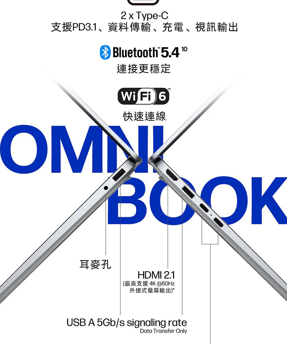 HP 惠普 HP OmniBook 3 AI 17-dg0005TU 17吋AI筆電 (冰川銀),高規格OLED觸控螢幕,17-dg0005TU,HP惠普HPOmniBook3AI17-dg0005TU17吋AI筆電(冰川銀),商品特點,商品簡介