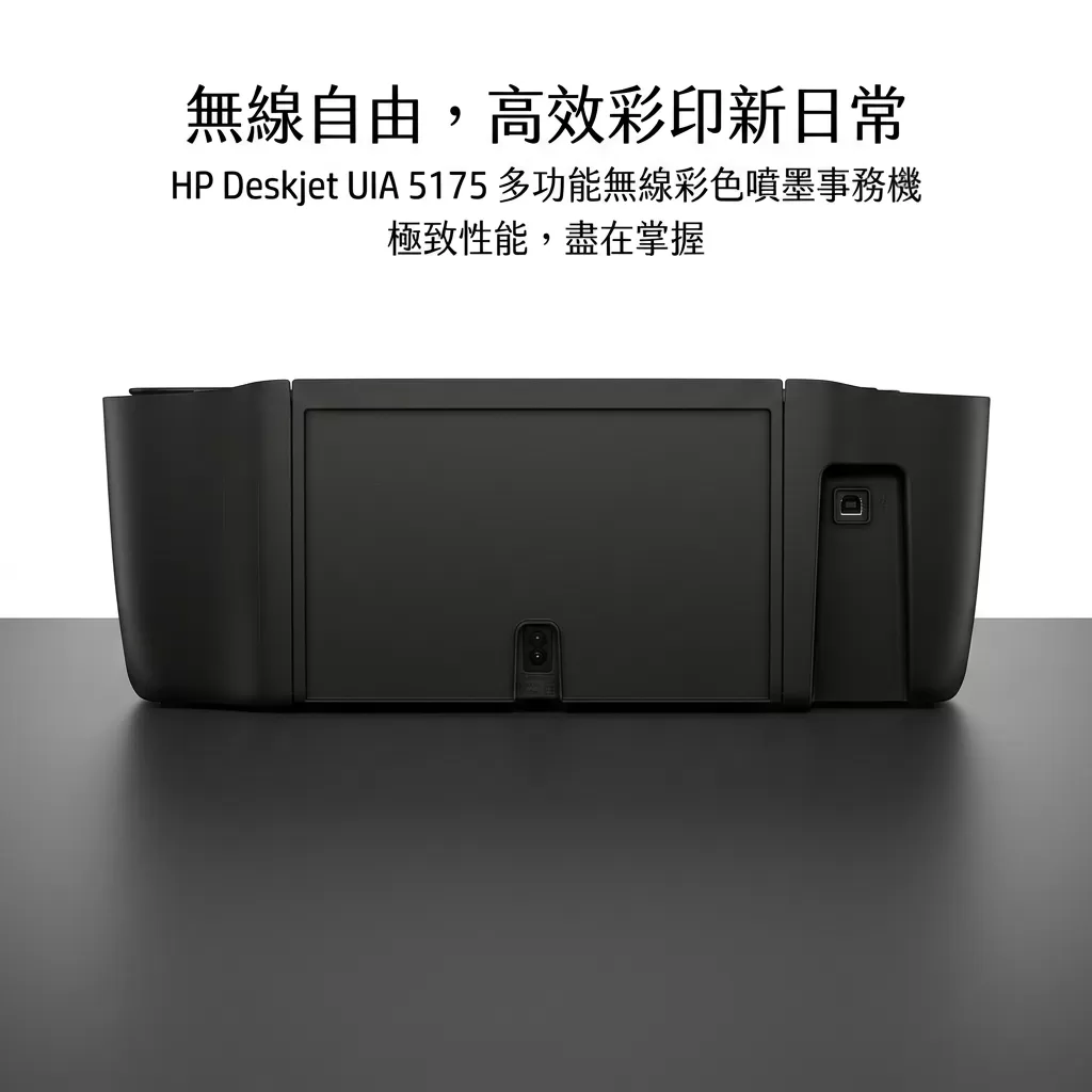 HP Deskjet UIA 5175 無線彩色噴墨複合機 (取代DJ 4925),影印列印掃描WiFi,U62360002,HPDeskjetUIA5175無線彩色噴墨複合機(取代DJ4925),UIA5175商品特點,無線功能