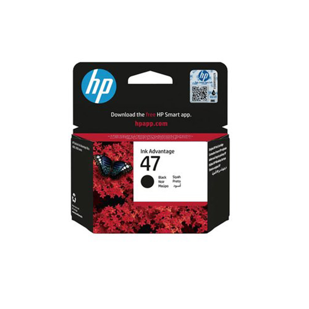 HP 惠普47黑色墨水匣(6ZD21AA) | HP® 惠普台灣原廠購物網