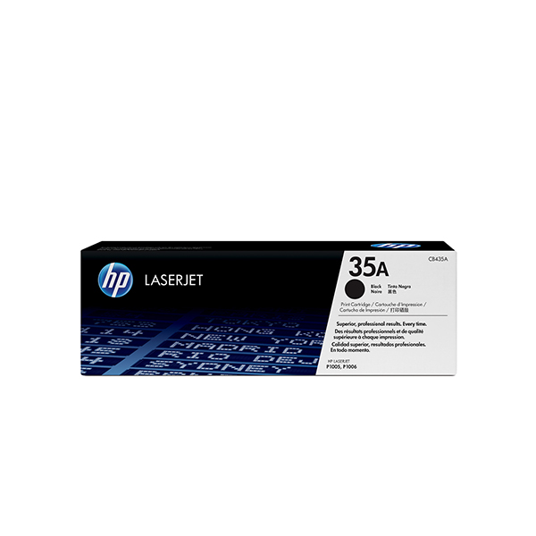 HP 35A LaserJet 黑色原廠碳粉匣(CB435A)