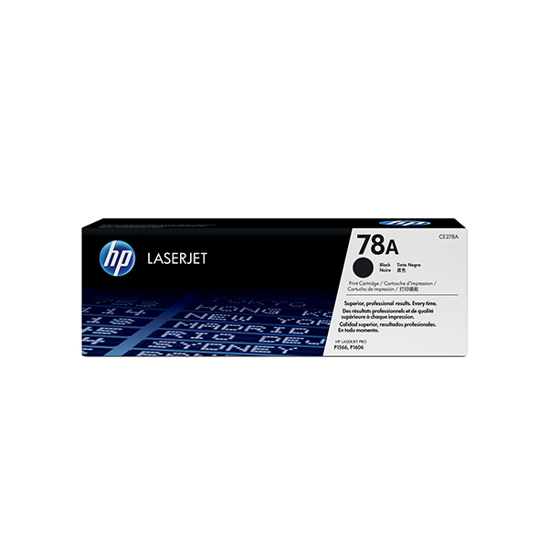 HP 78A LaserJet 黑色原廠碳粉匣(CE278A)