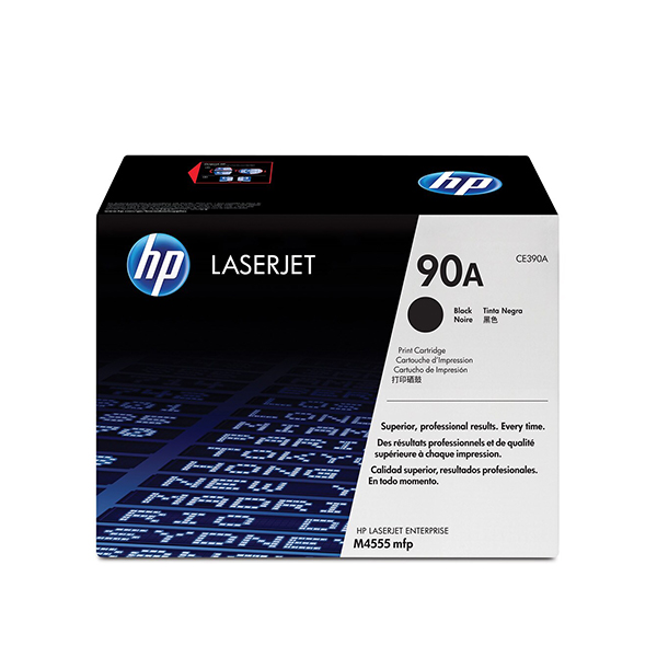 HP 90A LaserJet 黑色原廠碳粉匣(CE390A)
