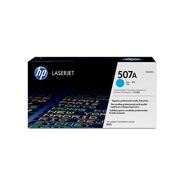 HP 507A LaserJet 青色原廠碳粉匣(CE401A)