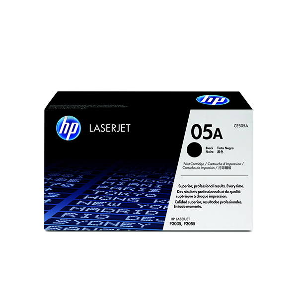 HP 05A LaserJet 黑色原廠碳粉匣(CE505A)