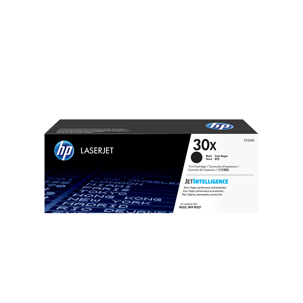 HP 30X LaserJet 高列印量黑色原廠碳粉匣(CF230X)