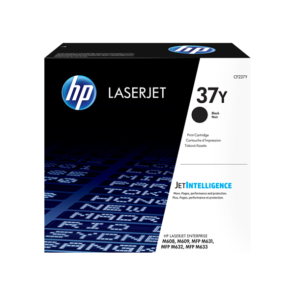HP 37Y LaserJet 超高列印量黑色原廠碳粉匣(CF237Y)
