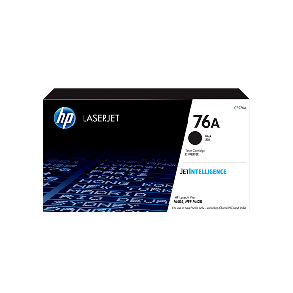HP 76A  LaserJet 黑色原廠碳粉匣(CF276A)
