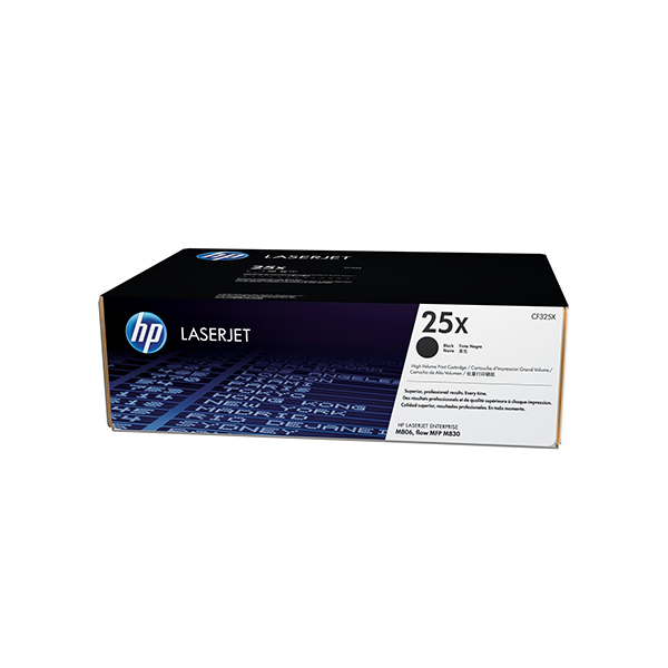 HP 25X LaserJet 高容量黑色原廠碳粉匣(CF325X)