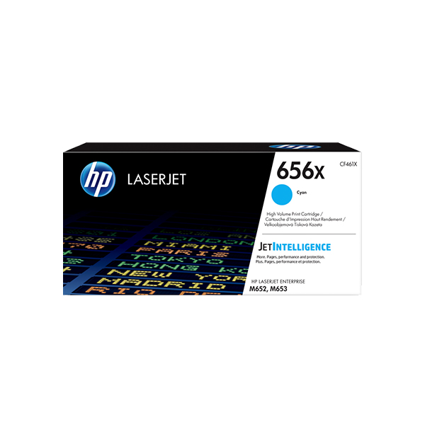 HP 656X LaserJet 高列印量青色原廠碳粉匣(CF461X)