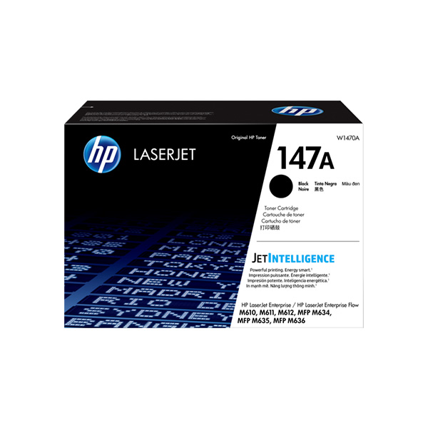 HP 147A LaserJet 黑色原廠碳粉匣 (W1470A)