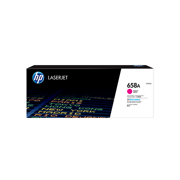 HP 658A LaserJet 洋紅色原廠碳粉匣(W2003A)