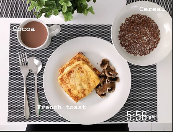 健康早餐甩油 熱可可+法式吐司+巧克力Cereal