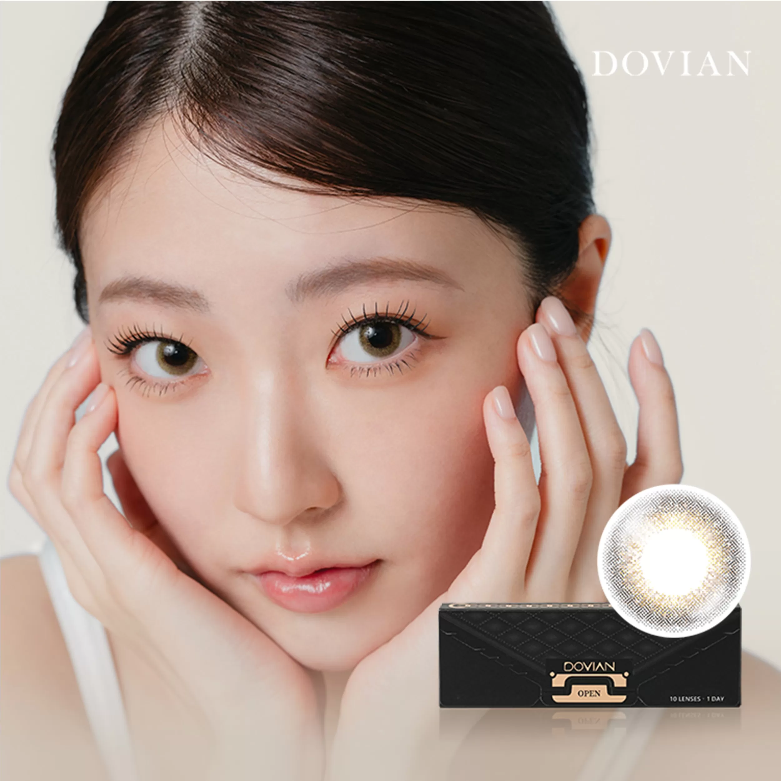 DOVIAN多維氧彩色日拋10片裝-靚金