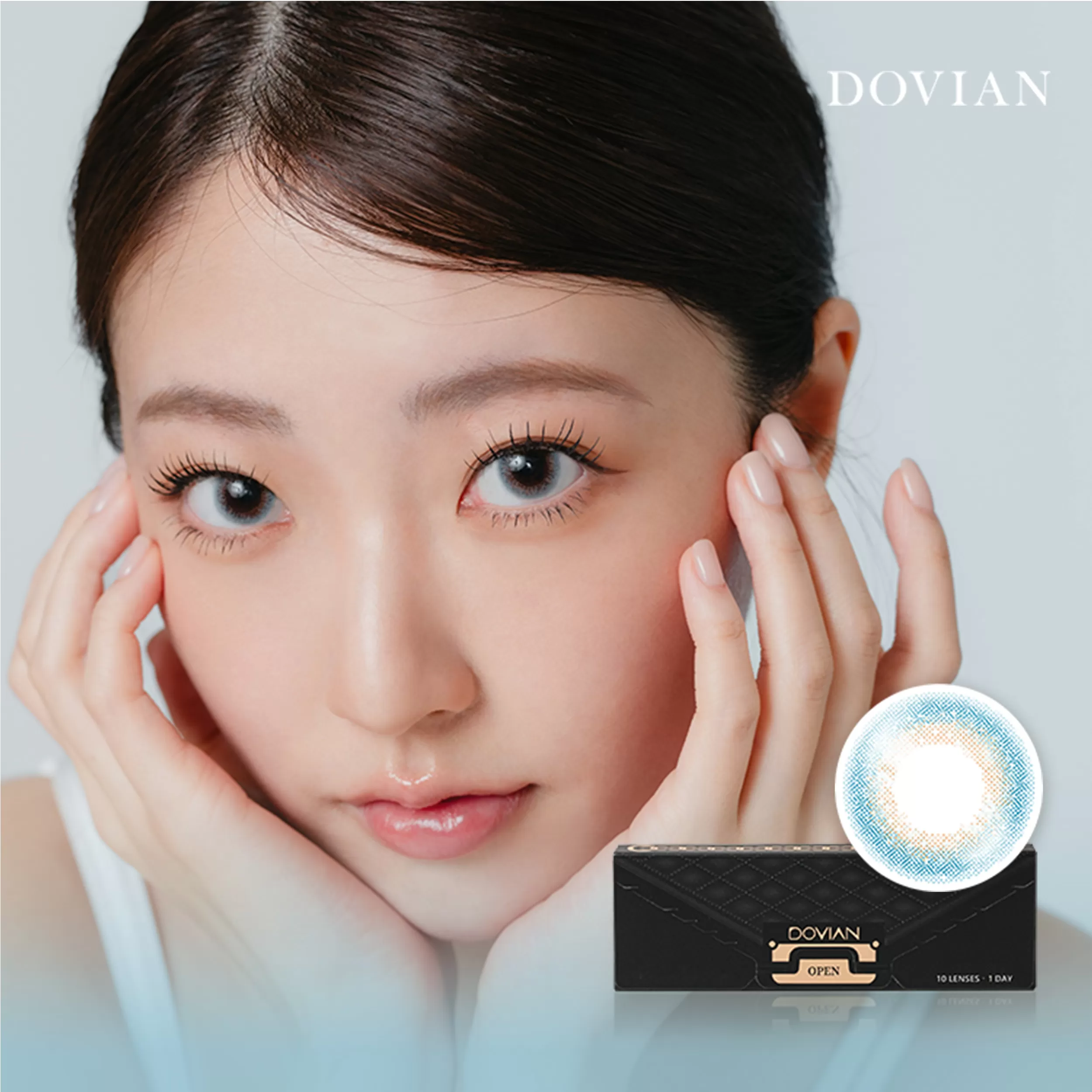 DOVIAN多維氧彩色日拋10片裝-藍鑽