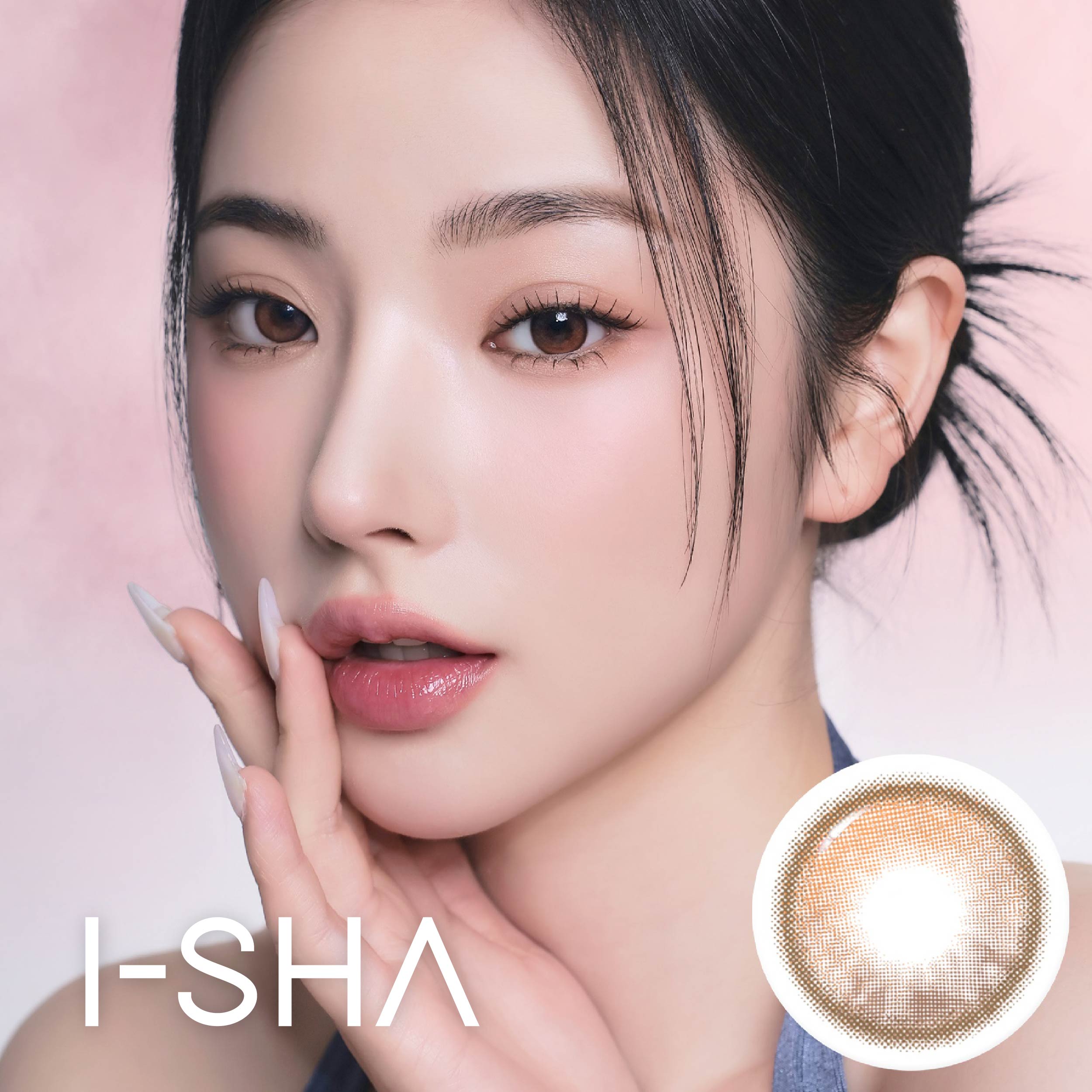 I-SHA 愛依莎 Oriana Series 彩色月拋1片裝-Shade Brown 歐娜棕