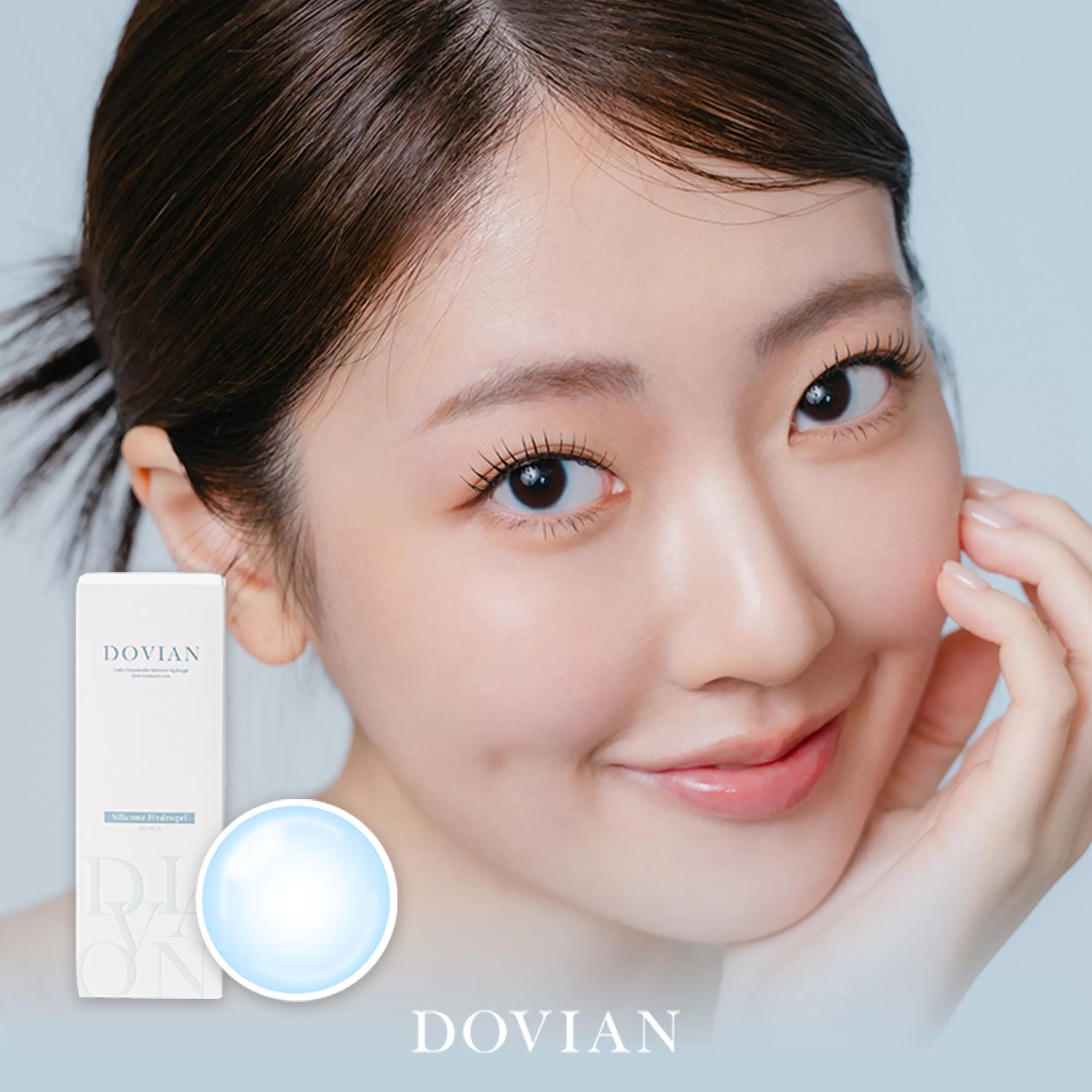DOVIAN多維氧EasyO2 透氧矽水膠透明日拋20片裝