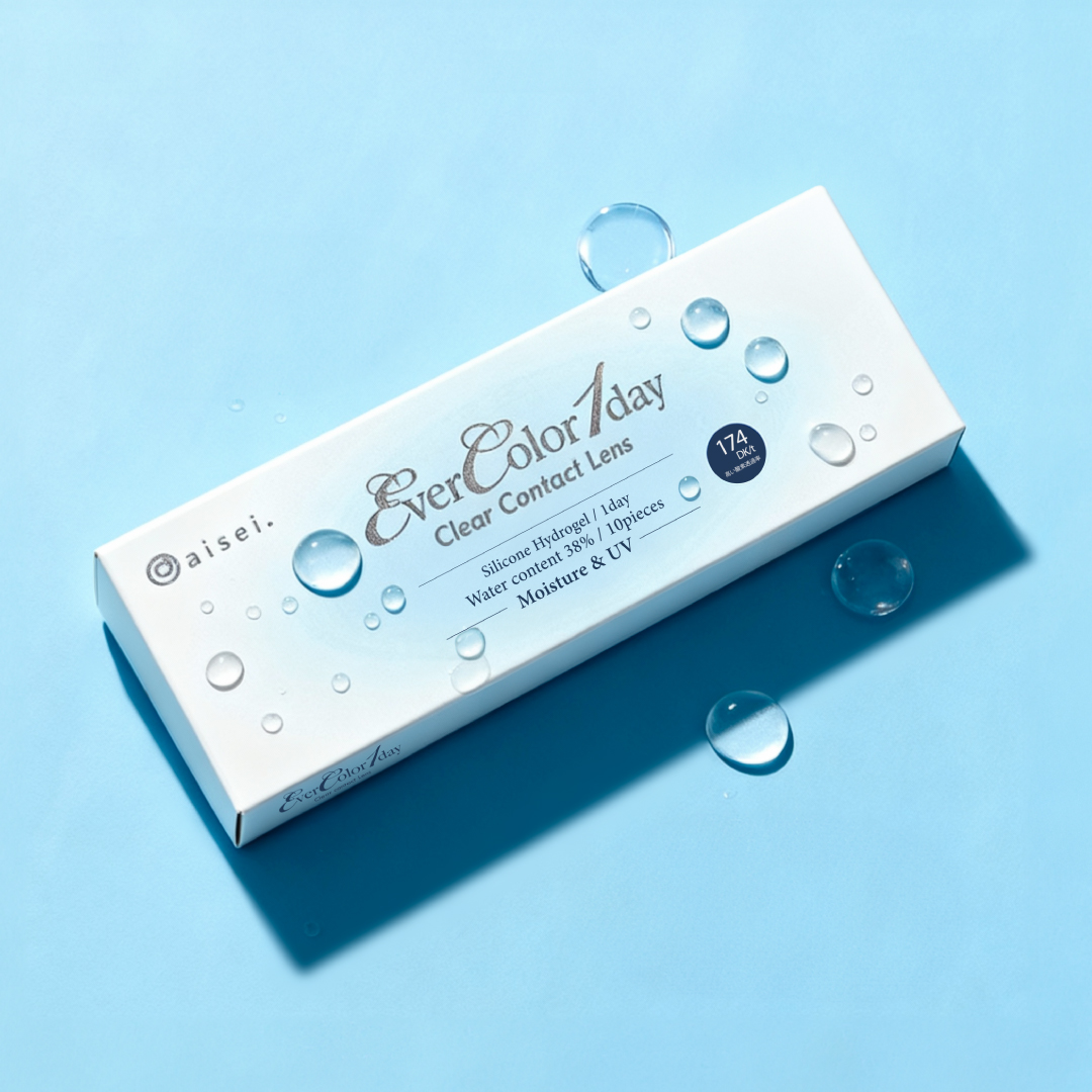 EverColor艾薇卡矽水膠透明日拋10片裝